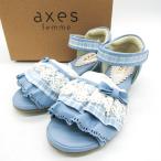  axes femme проверка используя оборка сандалии не использовался TL622X03K0 обувь обувь Kids для девочки XL размер голубой axes femme