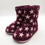  Emu ботинки не использовался K12166 Starry Night Brumby обувь обувь Kids для девочки K10/15 размер лиловый EMU Australia