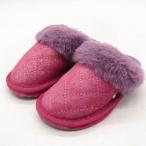  Emu сандалии тапочки не использовался K12621S JolieMetallicQuiltKids обувь Kids для девочки K10/15 размер розовый EMU Australia