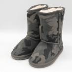  Emu ботинки не использовался K12371S Camo обувь обувь Kids для мальчика K10/15 размер серый EMU Australia