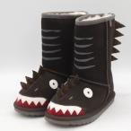 Emu ботинки не использовался K12340S Dinosaur обувь обувь Kids для мальчика K10/15 размер Brown EMU Australia