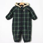  Miki House комбинезон Jump костюм детский комбинезон в клетку внешний baby для девочки FREE размер зеленый MIKIHOUSE