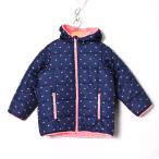 カーターズ ナイロンジャケット 中綿入り ハート柄 ジャンパー アウター キッズ 女の子用 6Xサイズ ネイビー carter's