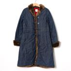 ハッシュアッシュ デニムコート ロ�