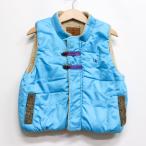 ラグマート ベスト 裏ボア トグルボタン アウター キッズ 男の子用 100サイズ ブルー Rag Mart