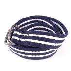  Polo * Ralph Lauren ремень парусина Logo пряжка бренд мелкие вещи Kids для мальчика 7/130 размер темно-синий POLO RALPH LAUREN
