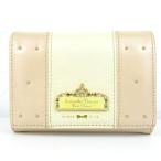  Samantha Thavasa маленький cho стул футляр для карточек чехол для пропуска складывающийся пополам бренд мелкие вещи женский оттенок бежевого Samantha Thavasa