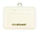  Jill Stuart чехол для пропуска футляр для карточек ID держатель Novelty бренд мелкие вещи женский бежевый JILLSTUART