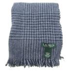 ローレン ラルフローレン マフラー ストール グレンチェック ブランド 小物 メンズ レディース ネイビー RALPH LAUREN