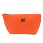  Tsumori Chisato сумка кошка бардачок мульти- кейс бренд женский orange TSUMORI CHISATO