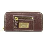 サマンサタバサ 長財布 ラウンドファスナー ロングウォレット ブランド レディース ブラウン Samantha Thavasa