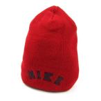  Nike Beanie вязаная шапка вязаная шапка . двусторонний спортивная одежда бренд Kids для мальчика 50cm размер красный NIKE