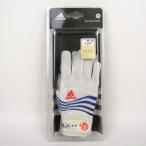  Adidas keeper перчатка не использовался F50 Sara длинный палец перчатка перчатки футбол футзал мужской 8 размер оттенок белого adidas