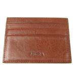  пятно футляр для карточек кожа чехол для пропуска бренд мелкие вещи мужской Brown MURA