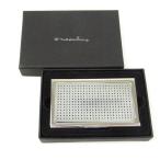  форель kyu Lynn футляр для карточек футляр для визитных карточек точка лицо бренд мелкие вещи мужской серебряный masculine