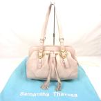 ショッピングサマンサタバサ サマンサタバサ ショルダーバッグ タッセル ハート レザー トートバッグ ブランド 鞄 レディース ピンク Samantha Thavasa
