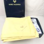 マリオヴァレンティノ 綿毛布 布団 3点セット シングルサイズ 花柄/無地 寝具 ブランド まとめて MARIO VALENTINO