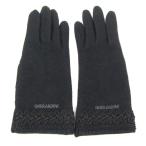 ショッピングゲラルディーニ ゲラルディーニ 手袋 グローブ 刺繍 ロゴ ブランド レディース ブラック GHERARDINI