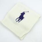 ラルフローレン マフラー ストール ウール混 ブランド レディース ワンサイズ オフホワイト RALPH LAUREN