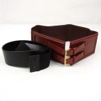 エポカ サッシュベルト 2点セット 幅広 ブランド 小物 まとめて レディース ブラック/ブラウン EPOCA