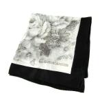 ハーディエイミス スカーフ 花柄 シルク ブランド レディース ブラック Hardy Amies