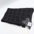  Lanvin on голубой палантин бренд шелк . сделано в Японии мужской черный LANVIN en Bleu