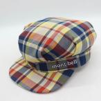  Mont Bell Casquette Work колпак шляпа бренд в клетку baby для мальчика FREE размер многоцветный mont-bell