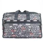  Le Sportsac сумка "Boston bag" дорожная сумка Logo общий рисунок сумка портфель бренд женский черный LeSportsac