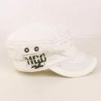 ホリスター ワークキャプ ミリタリー カモメ ロゴ 綿100％ ブランド 帽子 メンズ ホワイト Hollister