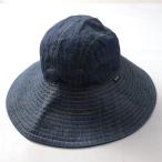 ダナキャラン ハット つば広 デニム