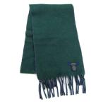 ポロラルフローレン マフラー ストール イタリア製 ウール混 ブランド メンズ グリーン/パープル POLO RALPH LAUREN