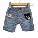  Miki House шорты низ Hickory Denim Dub рубин baby для мальчика 80 размер синий × белый MIKIHOUSE