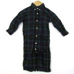  Ralph Lauren комбинезон комбинезон все в одном детский комбинезон в клетку рубашка baby для мальчика 70 размер зеленый × темно-синий RALPH LAUREN