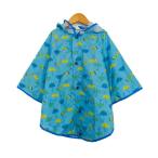 ラグマート レインコート カッパ 雨具 雨合羽 レインウエア アウター キッズ 男の子用 Mサイズ 水色系 RAG MART