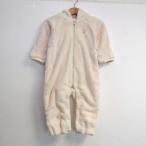  Miki House комбинезон комбинезон все в одном мех флис детский комбинезон baby для девочки F(60-80) размер белый × розовый MIKIHOUSE