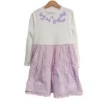 メゾピアノ 切替ワンピース トップ