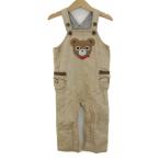  Miki House комбинезон брюки животное рисунок сделано в Японии baby для мальчика 90 размер бежевый MIKIHOUSE