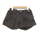 メゾピアノ ショートパンツ ボトムス キュロット キッズ 女の子用 S(140)サイズ ダークグレー Mezzo Piano