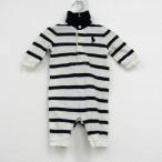  Ralph Lauren комбинезон комбинезон все в одном детский комбинезон окантовка рисунок baby для мальчика 3M60 размер белый × темно-синий RALPH LAUREN