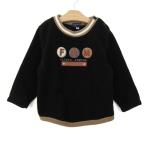 k Miki .k тренировочный футболка длинный рукав бренд tops чёрный baby для мальчика 90 размер черный Kumikyoku 