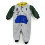  Ralph Lauren комбинезон комбинезон длинный рукав хлопок бренд все в одном baby для мальчика 70 размер серый × желтый × зеленый RALPH LAUREN