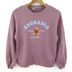 ショッピングメゾピアノ メゾピアノ スウェット トレーナー 長袖 トップス キッズ 女の子用 L(160)サイズ ピンク Mezzo Piano