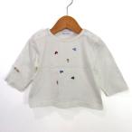  Familia cut and sewn машина рубашка tops baby для мальчика 70 размер белый Familiar