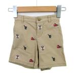  Ralph Lauren брюки шорты chino низ baby для мальчика 24M размер бежевый RALPH LAUREN