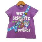  Miki House короткий рукав футболка tops .... hot винт ketsu baby для мальчика 80 размер фиолетовый × синий MIKIHOUSE