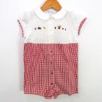  Familia детский комбинезон короткий рукав пуховка рукав baby для девочки 80 размер красный Familiar