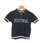 トミーヒルフィガー ポロシャツ 半袖 ロゴ トップス ベビー 男の子用 2Tサイズ ネイビー TOMMY HILFIGER