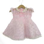  Mezzo Piano One-piece tops короткий рукав цветочный принт гонки платье baby для девочки 80 размер розовый Mezzo Piano