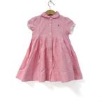  Ralph Lauren рубашка One-piece tops короткий рукав гонки baby для девочки 90 размер розовый RALPH LAUREN