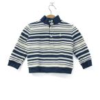  Ralph Lauren тренировочный футболка хлопок бренд tops baby для мальчика 80 размер темно-синий × белый RALPH LAUREN